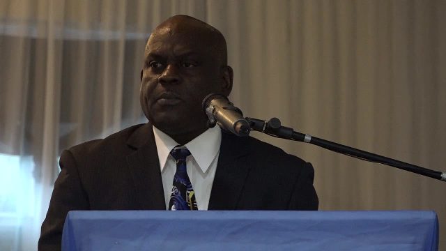 Superintendent Trevor Mills, Head of the Royal St. Christopher and Nevis Police Force (Nevis Division)